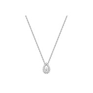 Collier Femme - Or 18 Carats - Diamant 0.243 Carats - Longueur : 42 cm
