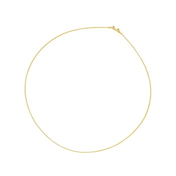 Women's necklace - 18 carat gold - Length: 42 cm