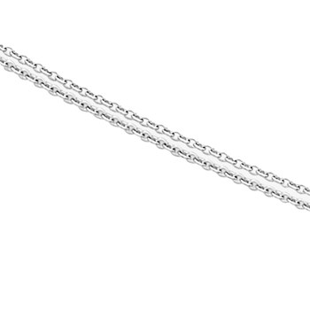 Women's necklace - 18 carat gold - Length: 42 cm