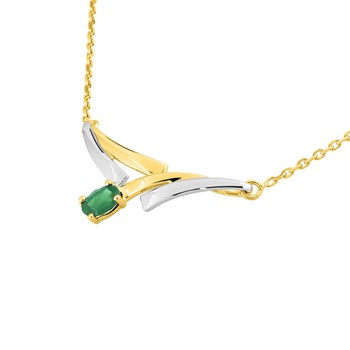 Women's necklace - 18 carat gold - Length: 42 cm