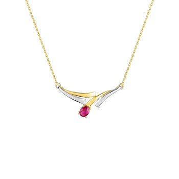Women's necklace - 18 carat gold - Length: 42 cm