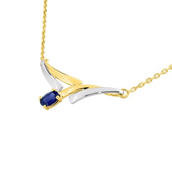 Women's necklace - 18 carat gold - Length: 42 cm