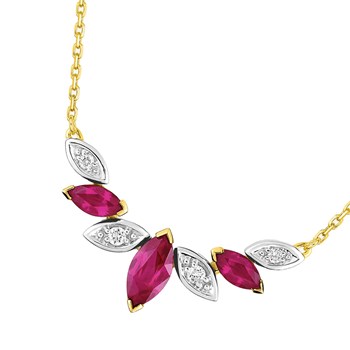 Women's necklace - 18 carat gold - Length: 42 cm