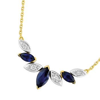 Women's necklace - 18 carat gold - Length: 42 cm