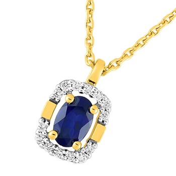 Women's necklace - 18 carat gold - Length: 42 cm