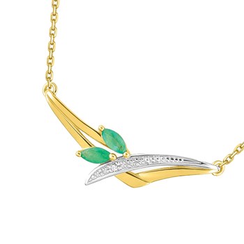 Women's necklace - 18 carat gold - Length: 42 cm