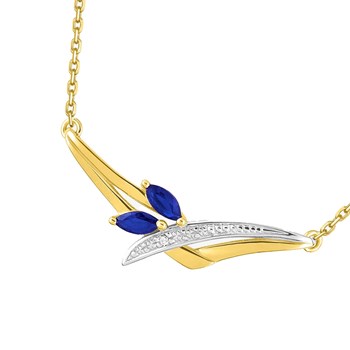 Women's necklace - 18 carat gold - Length: 42 cm