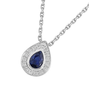 Women's necklace - 18 carat gold - Length: 42 cm