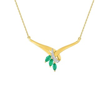 Women's necklace - 18 carat gold - Length: 42 cm