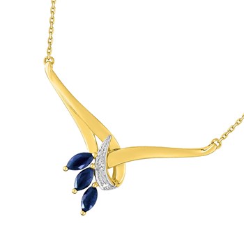 Women's necklace - 18 carat gold - Length: 42 cm