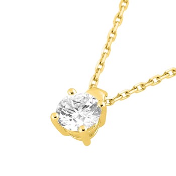 Women's necklace - 18 carat gold - Length: 42 cm