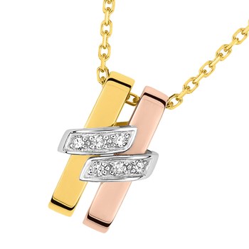 Women's necklace - 18 carat gold - Length: 42 cm