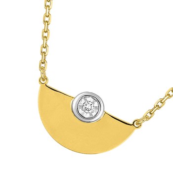 Women's necklace - 18 carat gold - Length: 42 cm