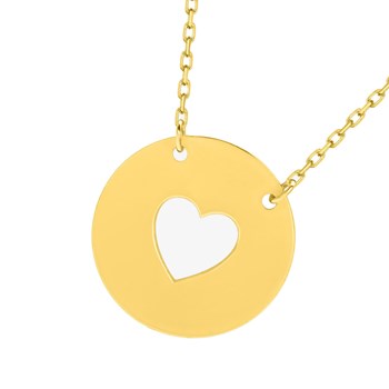 Women's necklace - 18 carat gold - Length: 42 cm