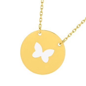 Women's necklace - 18 carat gold - Length: 42 cm