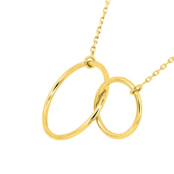 Women's necklace - 18 carat gold - Length: 42 cm