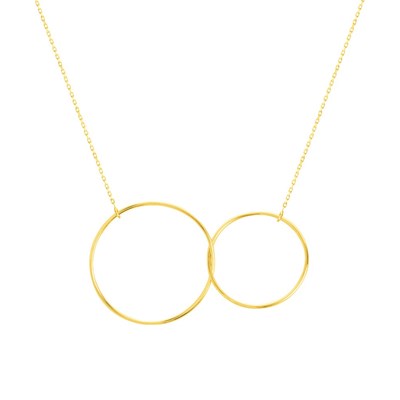 Collier En Or 18 Carats - Longueur 40 Cm - Poids 3.2 Grammes - Occasion Bon état