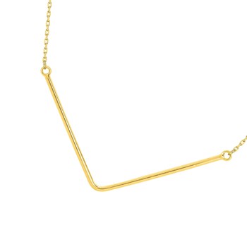 Women's necklace - 18 carat gold - Length: 42 cm