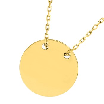 Women's necklace - 18 carat gold - Length: 42 cm