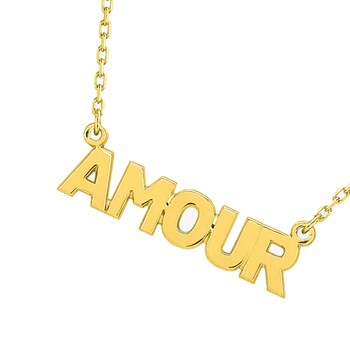 Women's necklace - 18 carat gold - Length: 42 cm