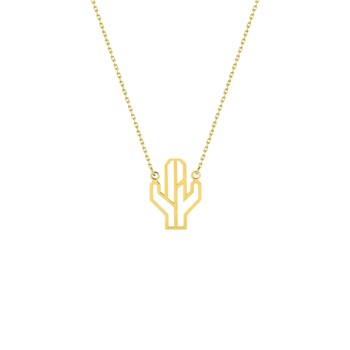 Women's necklace - 18 carat gold - Length: 42 cm