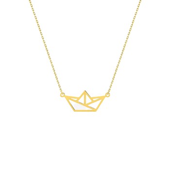 Women's necklace - 18 carat gold - Length: 42 cm