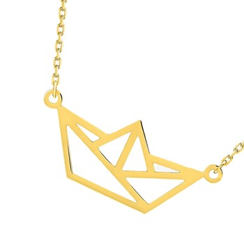 Women's necklace - 18 carat gold - Length: 42 cm