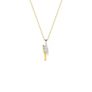 Collier Femme - Oxyde de zirconium - Or 18 Carats - Longueur : 42 cm