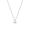 Collier Femme - Or 18 Carats - Diamant 0,18 Carats - Longueur : 42 cm - vue V1