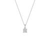 Collier Femme - Or 18 Carats - Diamant 0,15 Carats - Longueur : 42 cm - vue V1
