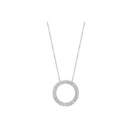 Collier Femme - Or 18 Carats - Diamant 0,5 Carats - Longueur : 42 cm