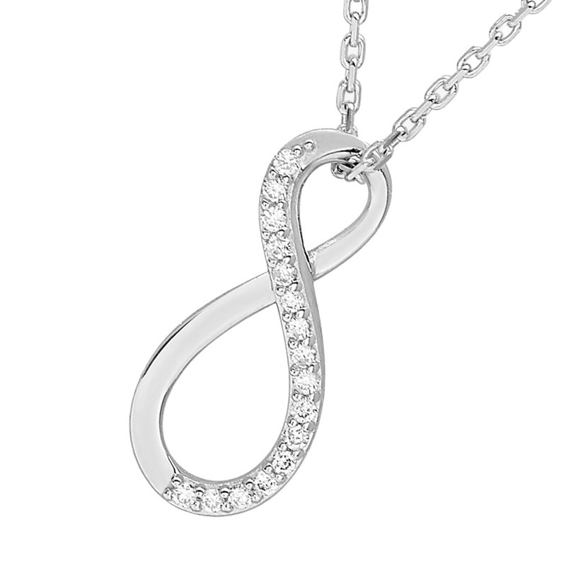 Collier Femme - Or 18 Carats - Diamant 0,05 Carats - Longueur : 42 cm - vue 2