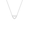 Collier Femme - Or 18 Carats - Diamant 0,06 Carats - Longueur : 42 cm - vue V1