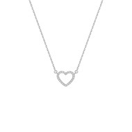 Collier Femme - Or 18 Carats - Diamant 0,06 Carats - Longueur : 42 cm