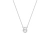 Collier Femme - Or 18 Carats - Diamant 0,12 Carats - Longueur : 42 cm - vue V1
