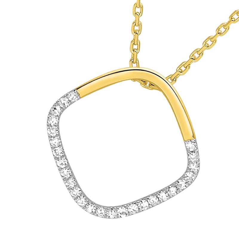 Collier Femme - Or 18 Carats - Diamant 0,11 Carats - Longueur : 42 cm - vue 2