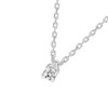 Collier Femme - Or 18 Carats - Diamant 0,04 Carats - Longueur : 42 cm - vue V2