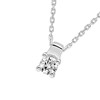 Collier Femme - Or 18 Carats - Diamant 0,18 Carats - Longueur : 42 cm - vue V2