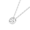 Collier Femme - Or 18 Carats - Diamant 0,08 Carats - Longueur : 42 cm - vue V2