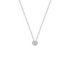 Collier Femme - Or 18 Carats - Diamant 0,14 Carats - Longueur : 42 cm - vue V1