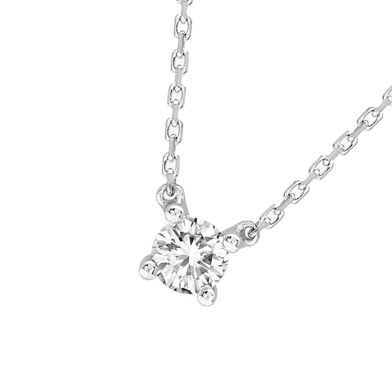 Collier Femme - Or 18 Carats - Diamant 0,2 Carats - Longueur : 42 cm - vue 2