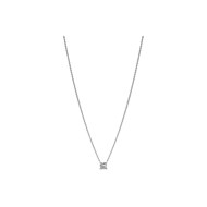 Collier Femme - Or 18 Carats - Diamant 0,2 Carats - Longueur : 42 cm