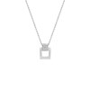 Collier Femme - Or 18 Carats - Diamant 0,05 Carats - Longueur : 42 cm - vue V1