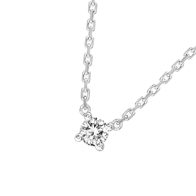 Collier Femme - Or 18 Carats - Diamant 0,08 Carats - Longueur : 42 cm - vue 2