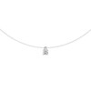 Collier Femme - Or 18 Carats - Diamant 0,14 Carats - Longueur : 42 cm - vue V1