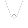 Collier Femme - Or 18 Carats - Diamant 0,16 Carats - Longueur : 42 cm - vue V1