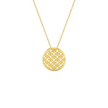 Women's necklace - 18 carat gold - Length: 42 cm