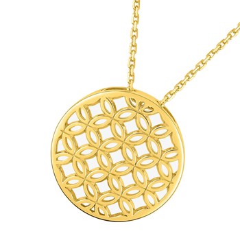 Women's necklace - 18 carat gold - Length: 42 cm
