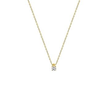 Women's necklace - 18 carat gold - Length: 42 cm