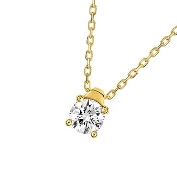 Women's necklace - 18 carat gold - Length: 42 cm